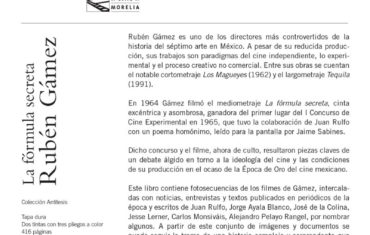 Presentación del libro “La fórmula secreta. Rubén Gámez”