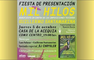 De fiesta: Alias presenta Mil Hilos de Guillermo Santamarina