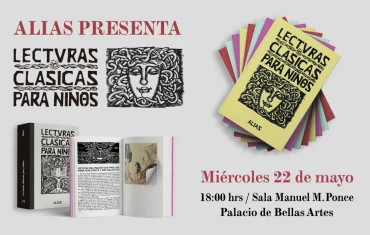Alias presenta Lecturas clásicas para niñxs en Bellas Artes